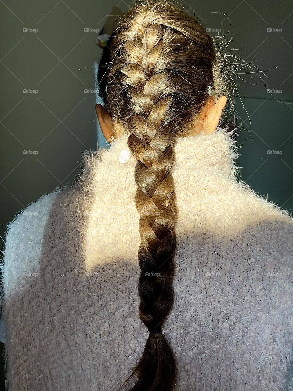 Braided hair