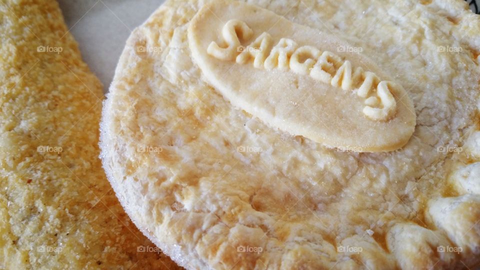 Sargents meat pie; a popular commercial brand name in frozen foods in Australia.