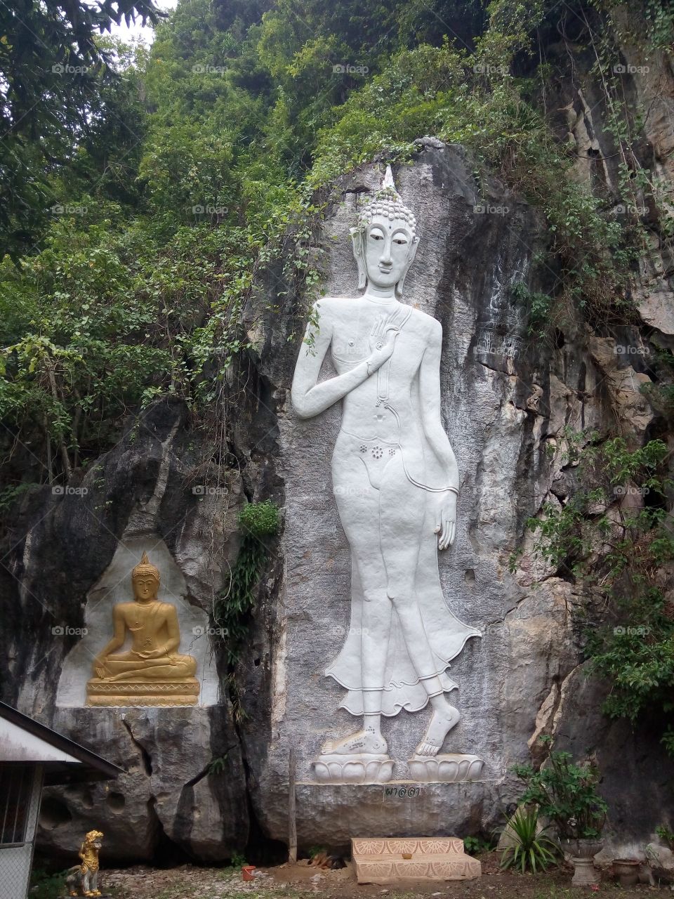 Buddha carvings in Thailand