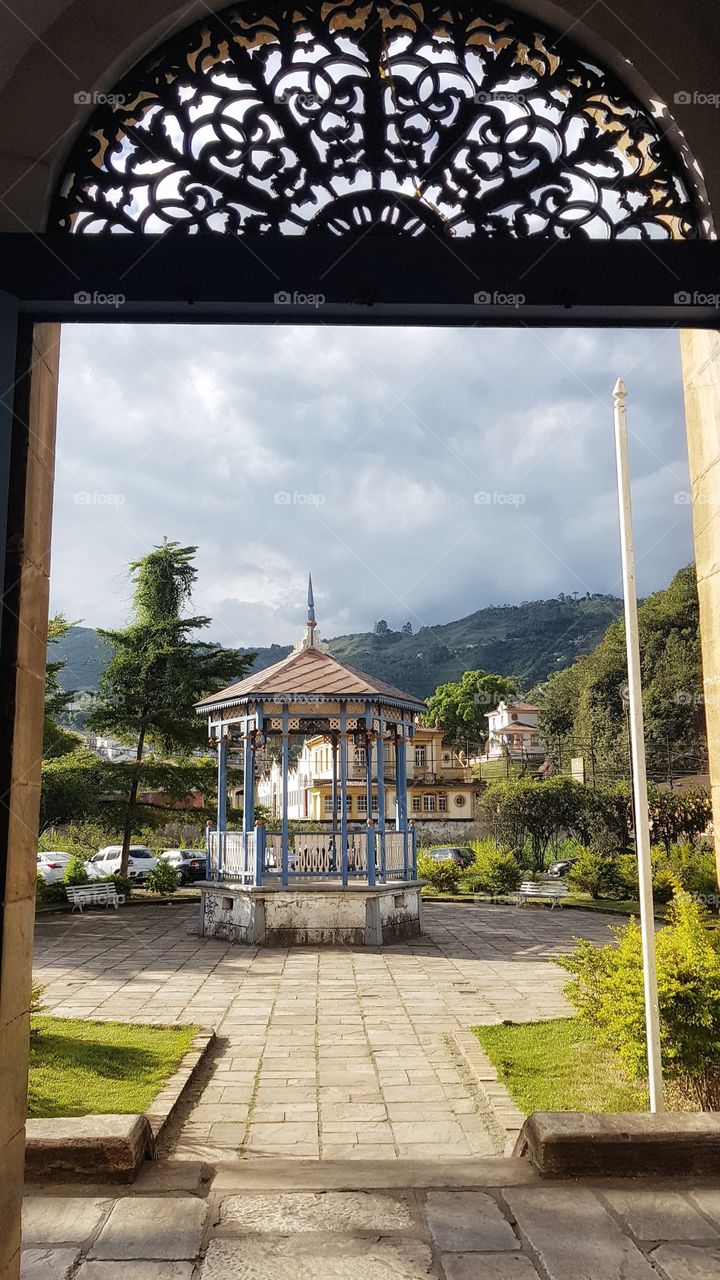 View station of the train - Minas Gerais
