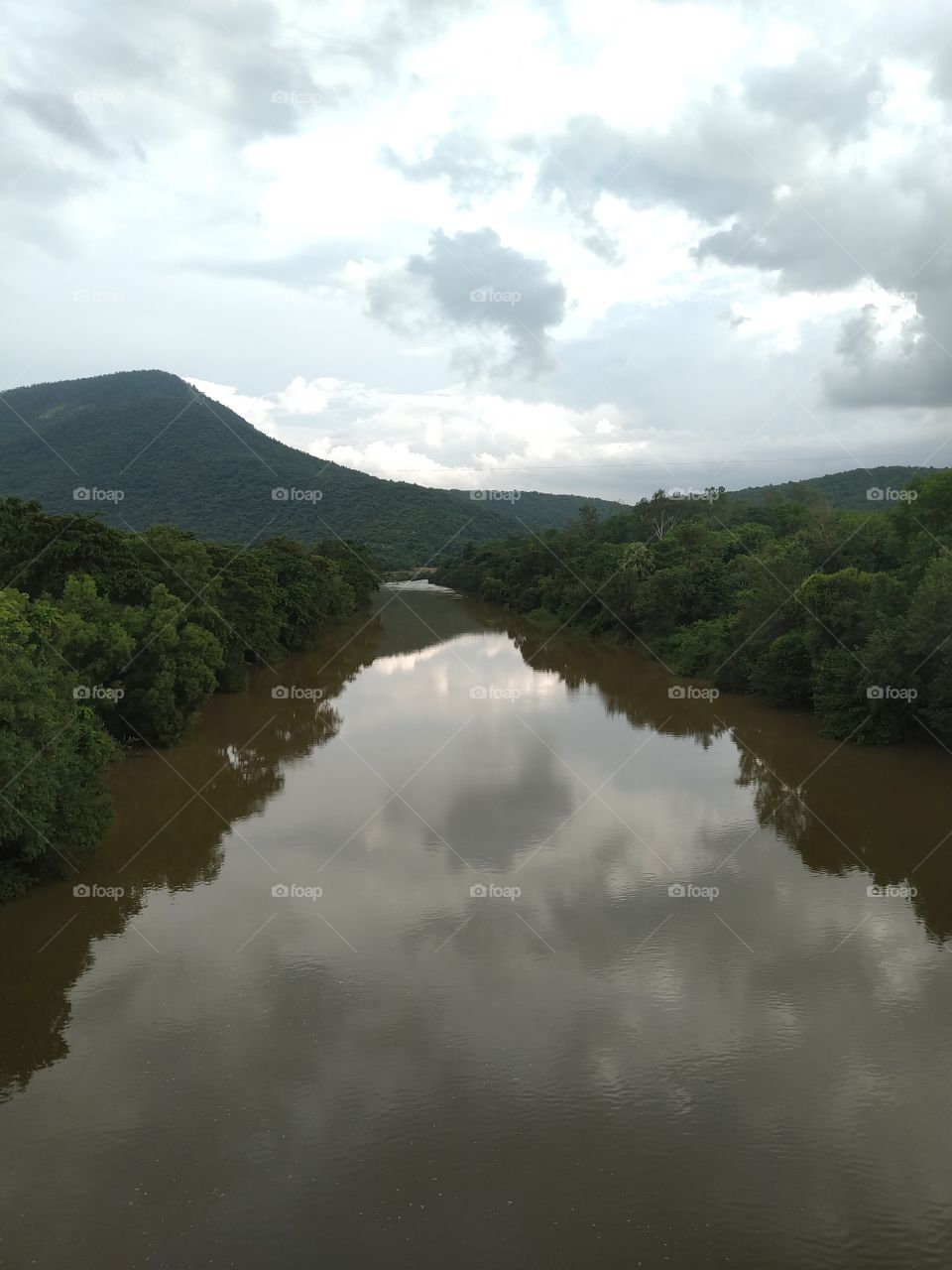 Narwa River during monsoon