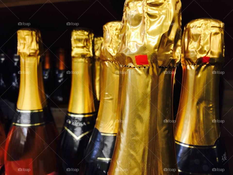 Champagne . Champagne bottle retail marketplace business marketing 