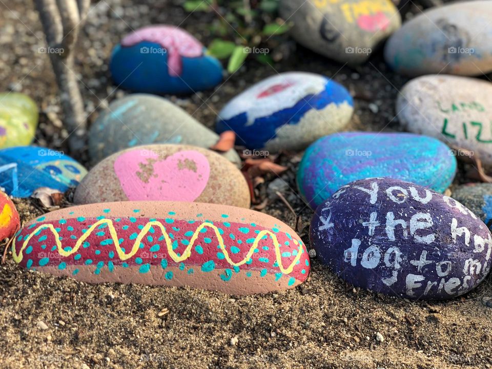 Dave’s Rock Garden in Encinitas, California (San Diego)