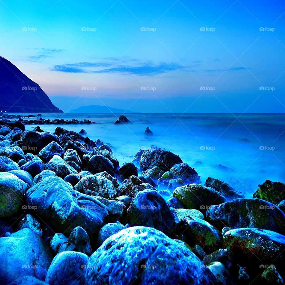 Idyllic view of seascape