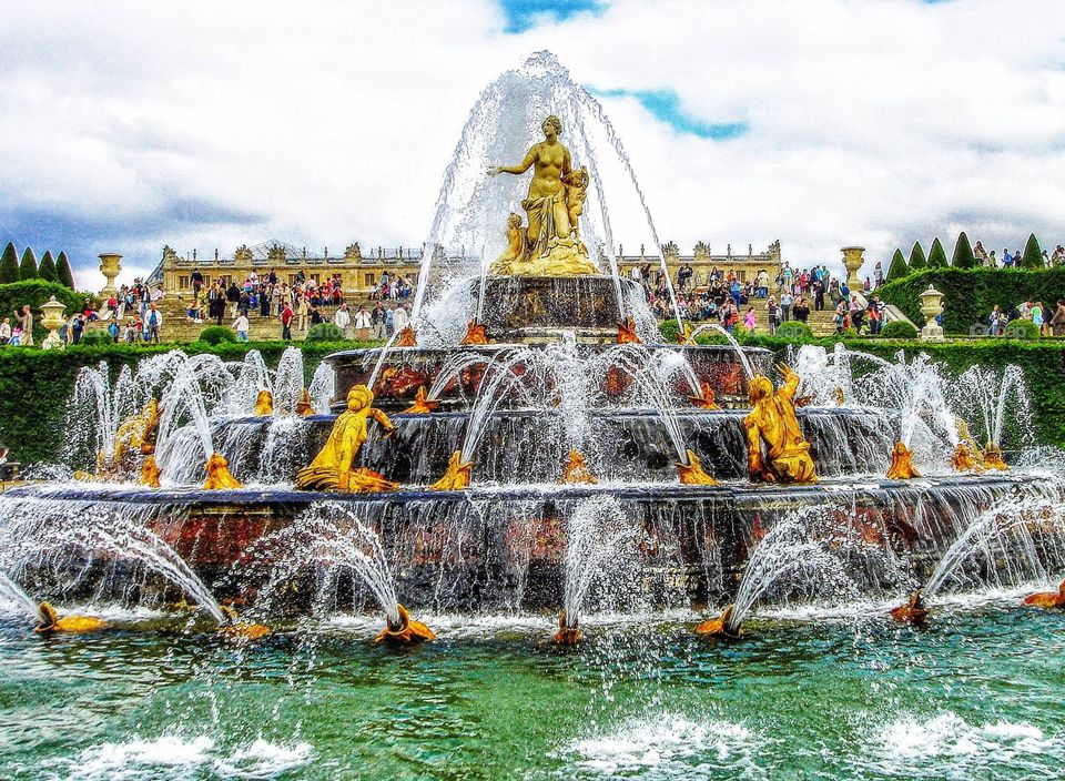 Magnificent Versailles fountain