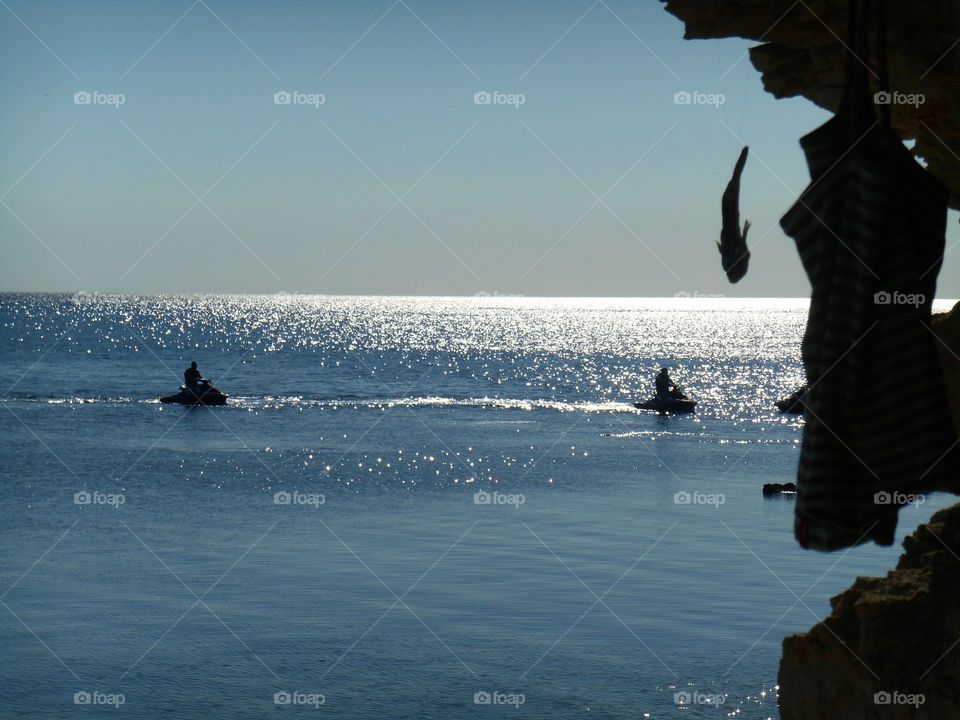 Water, Watercraft, Sunset, Sea, Ocean