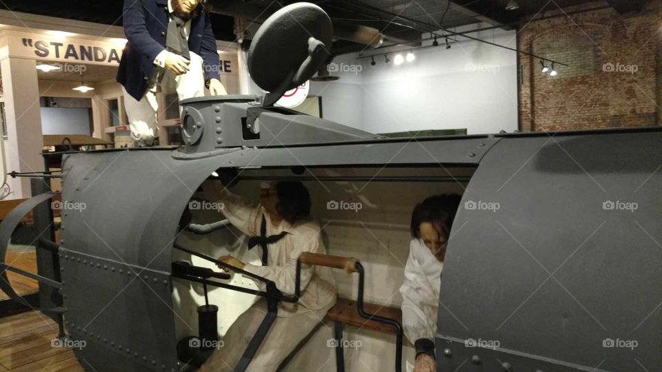 Civil War History
First ever Submarine created