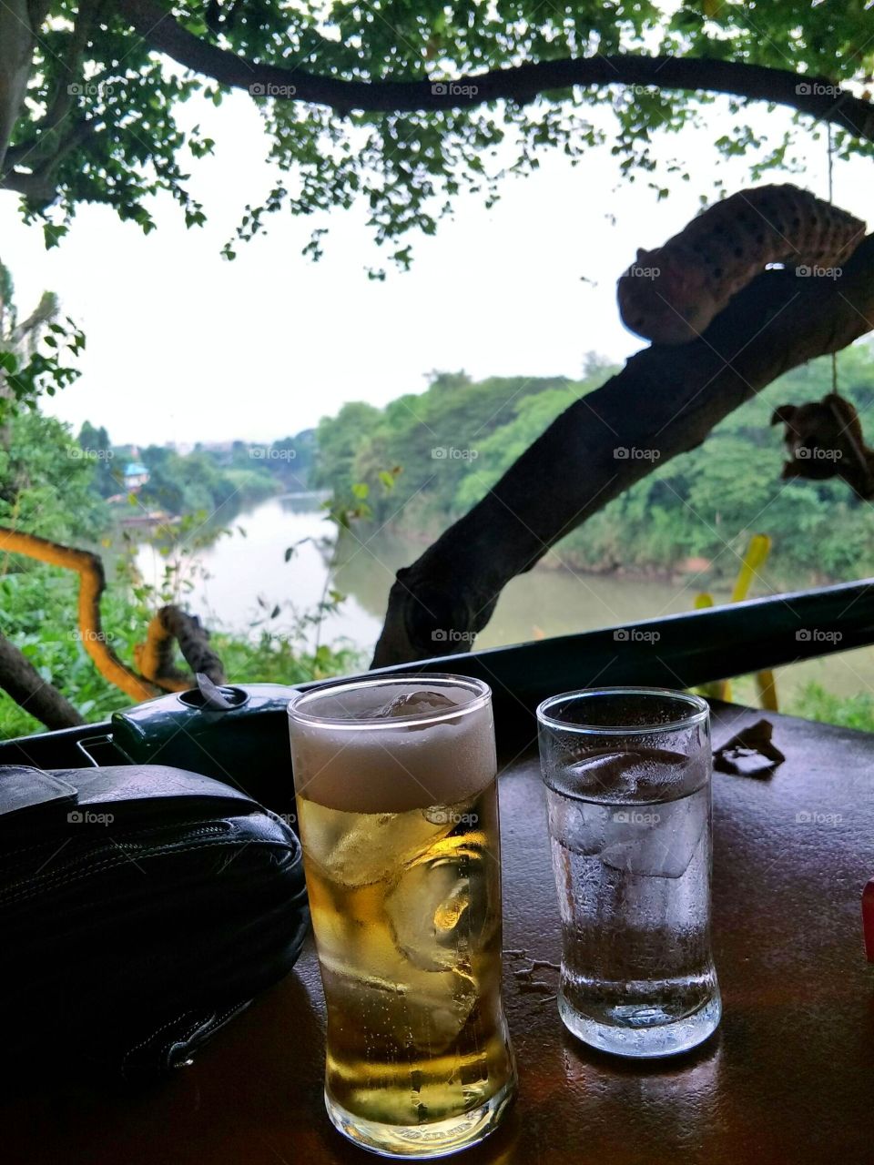 river holiday drink icee water glass