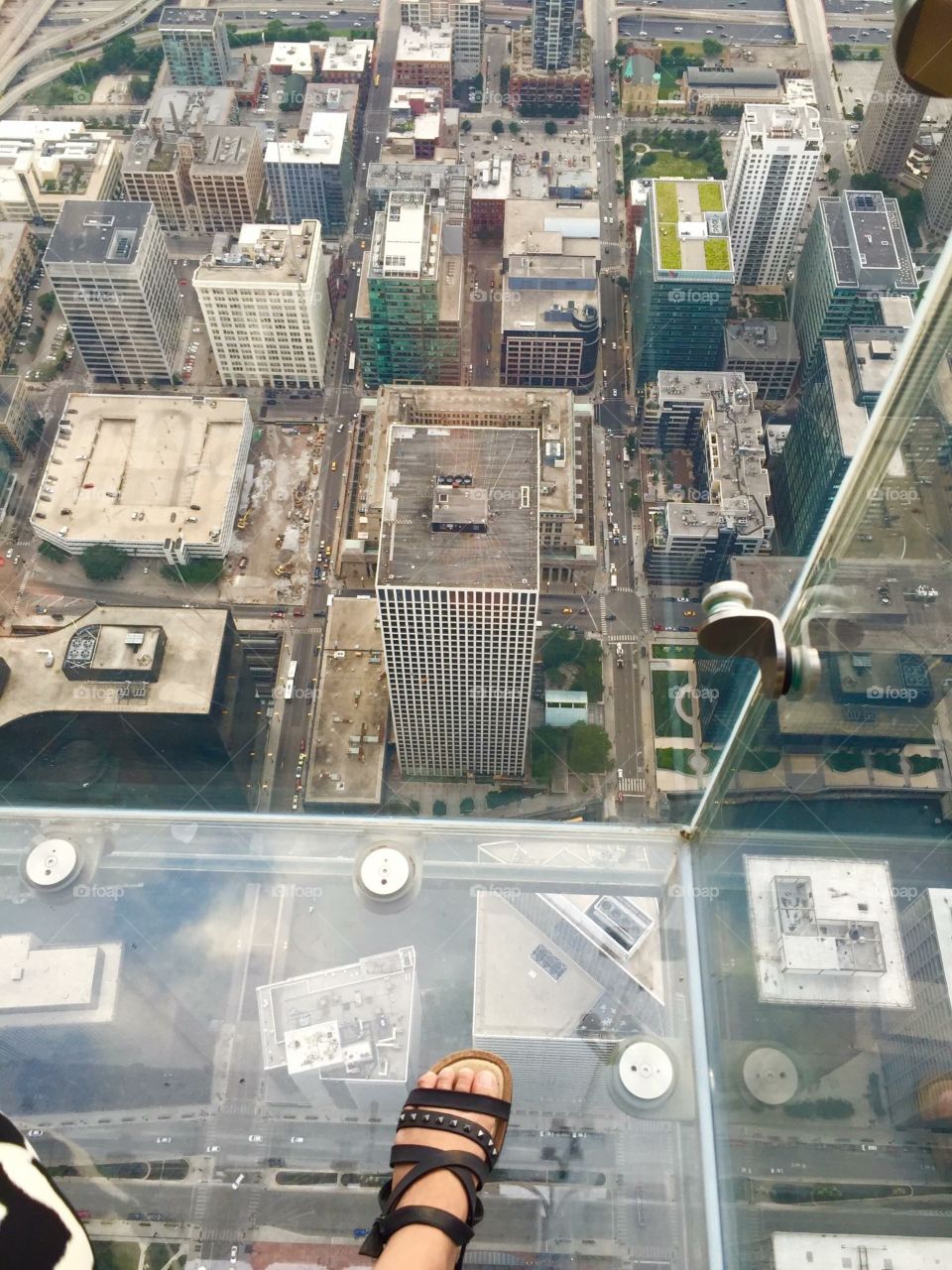 Willis Tower . A view from the top of Willis Tower 