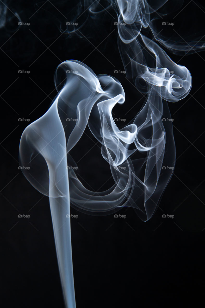 Abstract smoke background