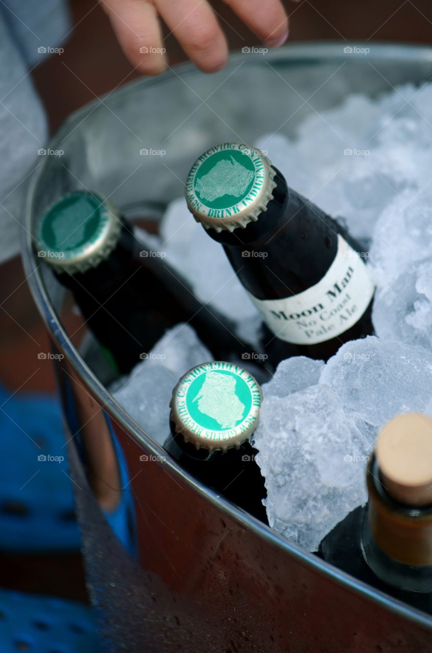 Moon Man with Toddler Hand