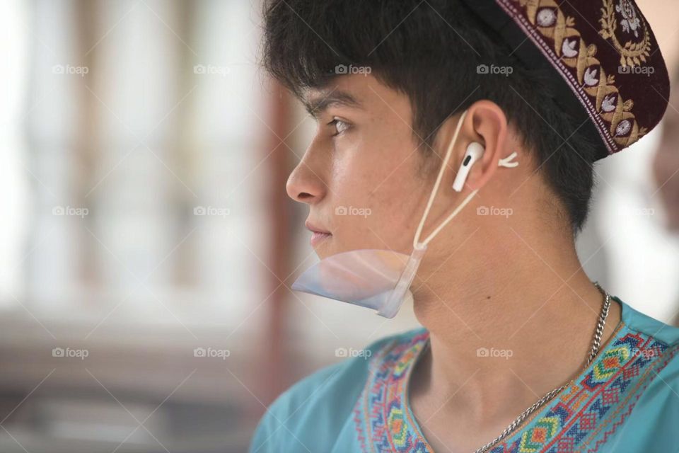 Xinjiang young boy