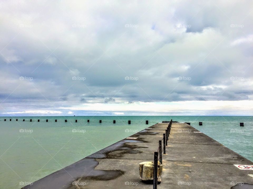 Lake Michigan in Chicago 