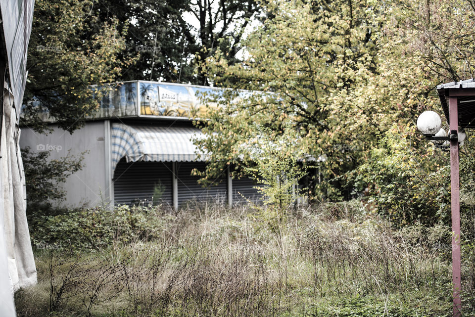 Greenland abandoned amusement park