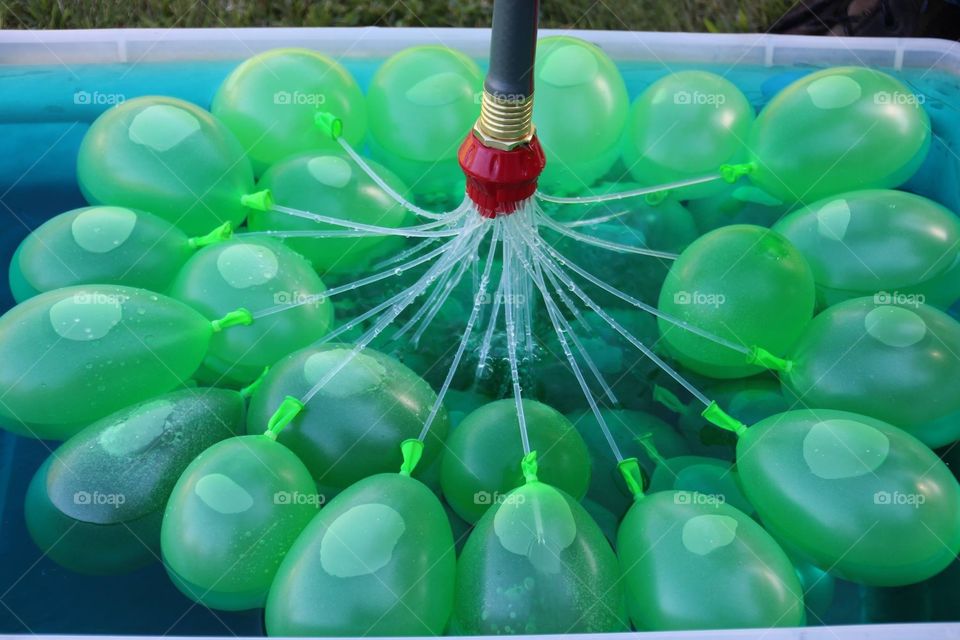 Water balloons