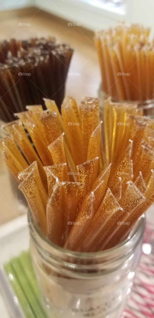 Honey straws
