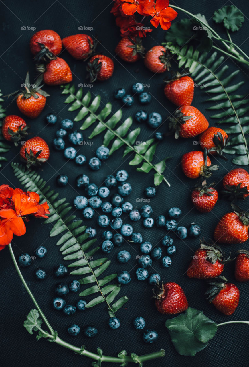 Colorful berries