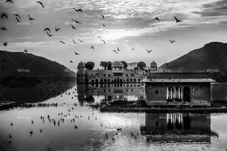 Jal Mahal (meaning "Water Palace") is a palace in the middle of the Man Sagar Lake in Jaipur city, the capital of the state of Rajasthan, India