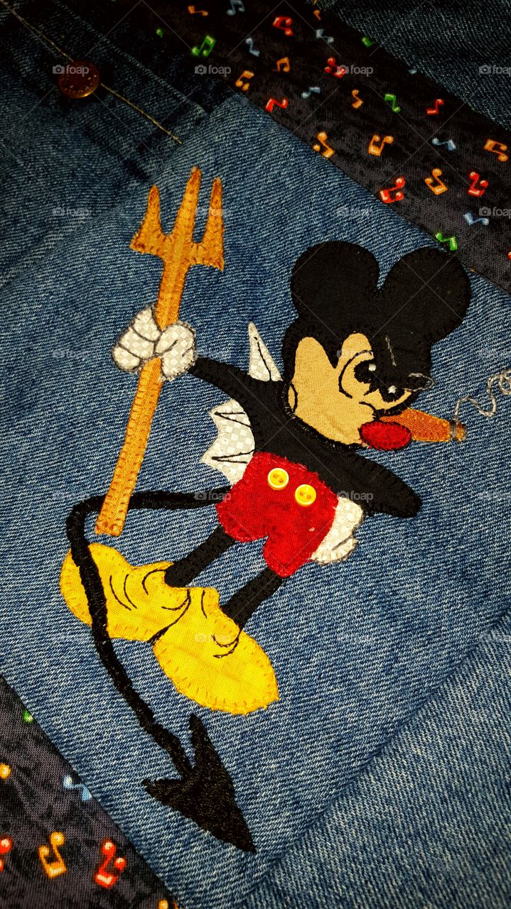 mickey mouse frowning