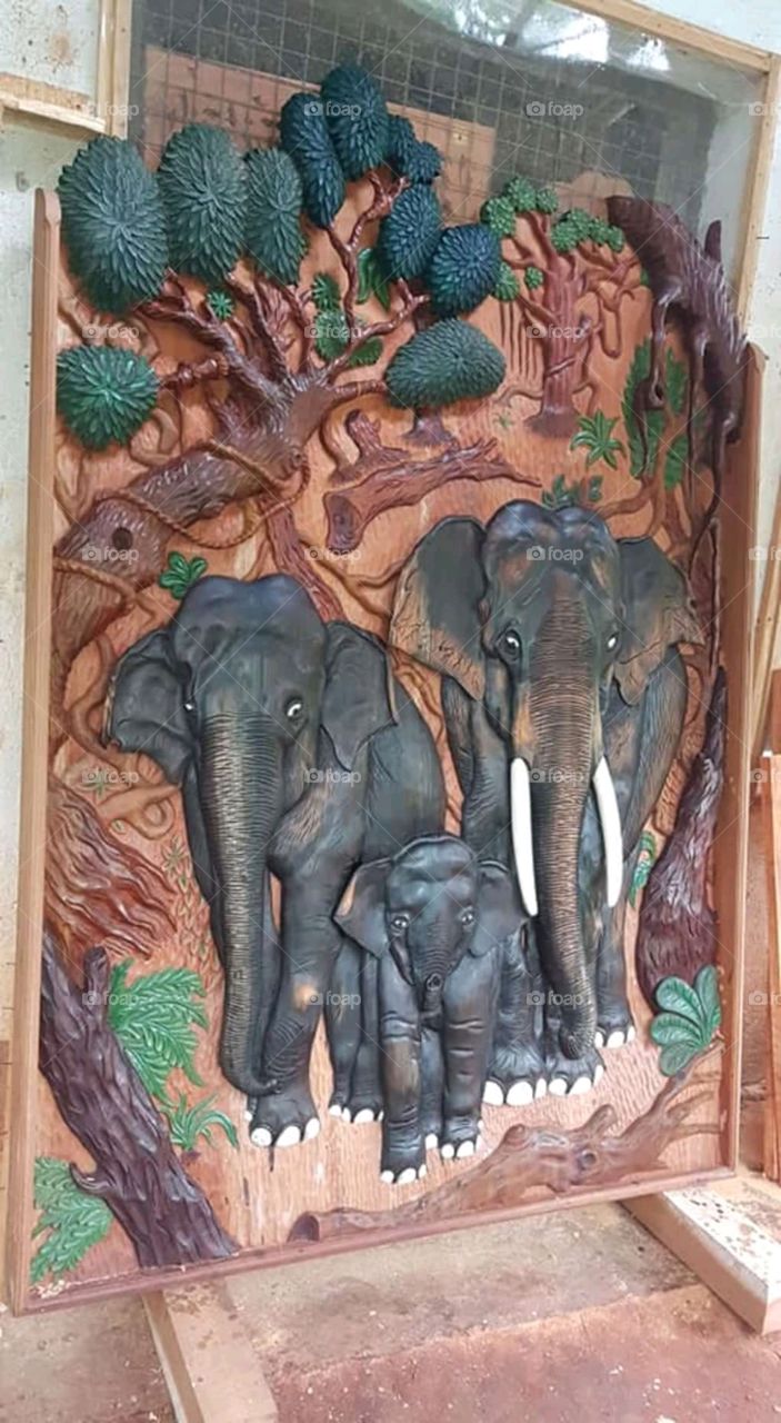 wood carving srilanka