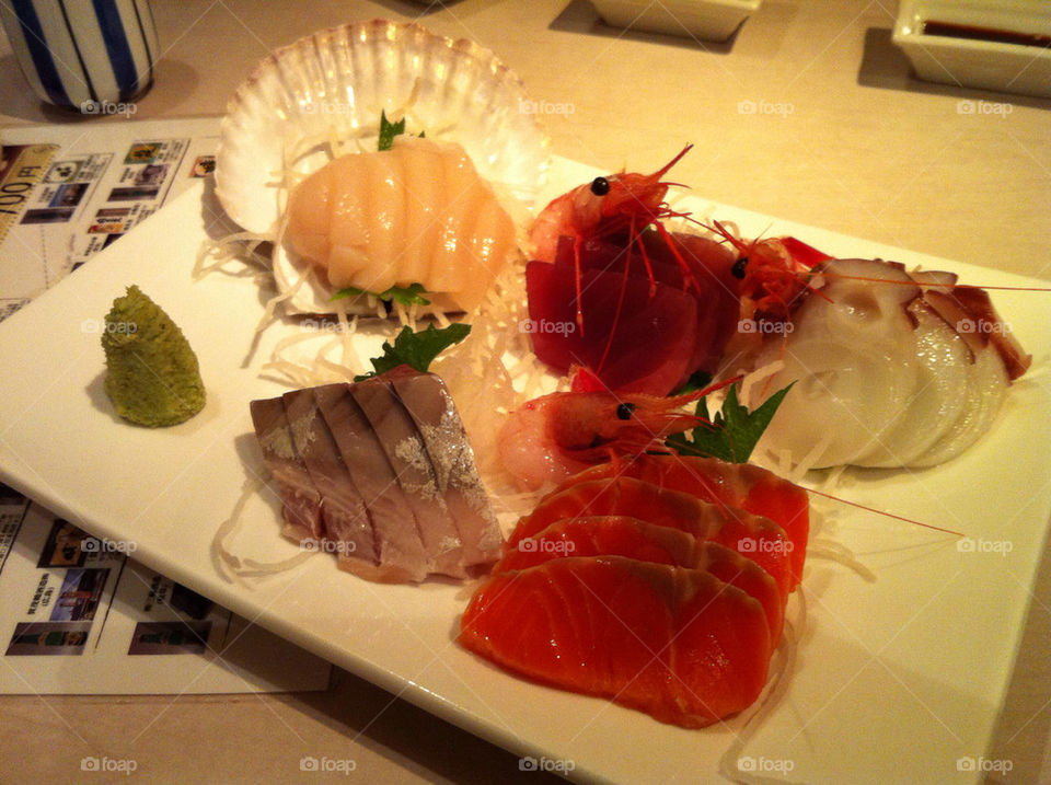food sashimi prawn japan by kevin_chua