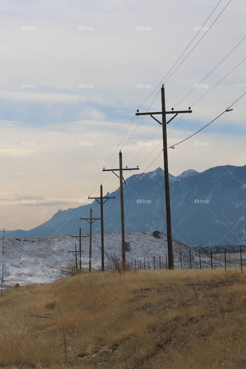 Utility poles