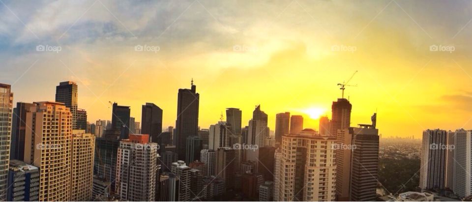 Manila Beautiful Sunset