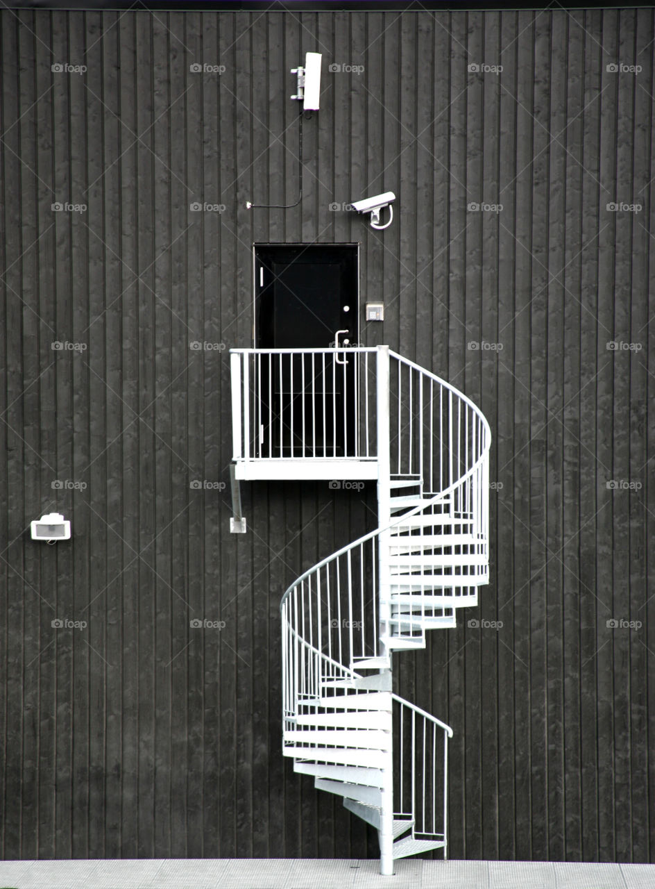 Circular stairs. 