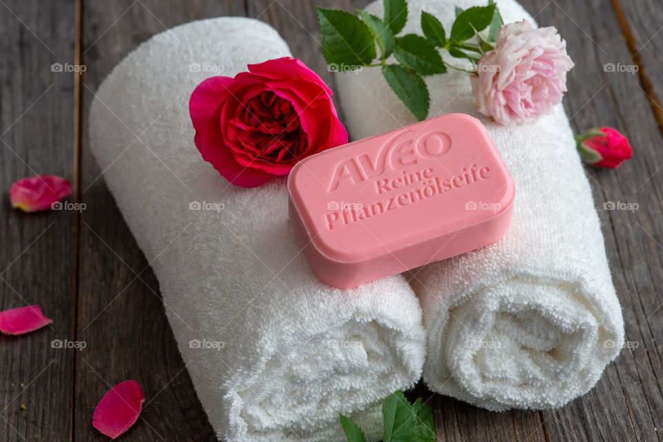 rose soap