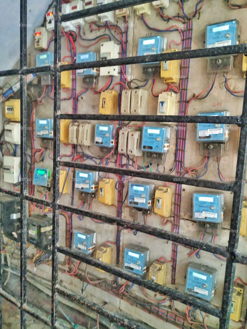 Electric Meter In Residential Buildings in Mumbai India