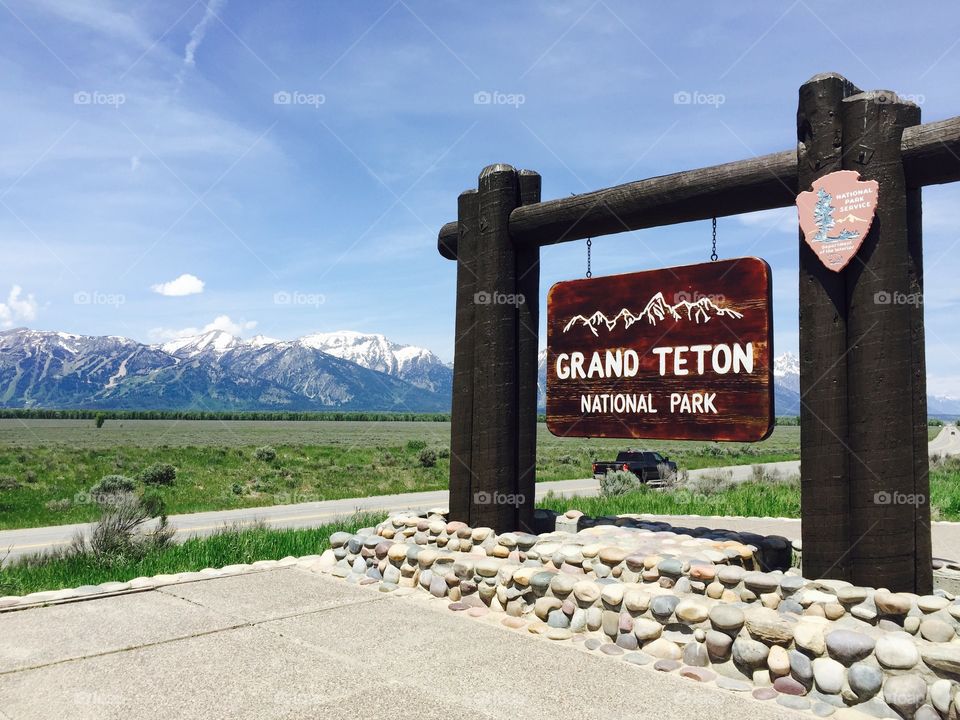 Grand Teton National Park. Teton Mtns