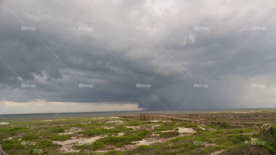 Storm clouds