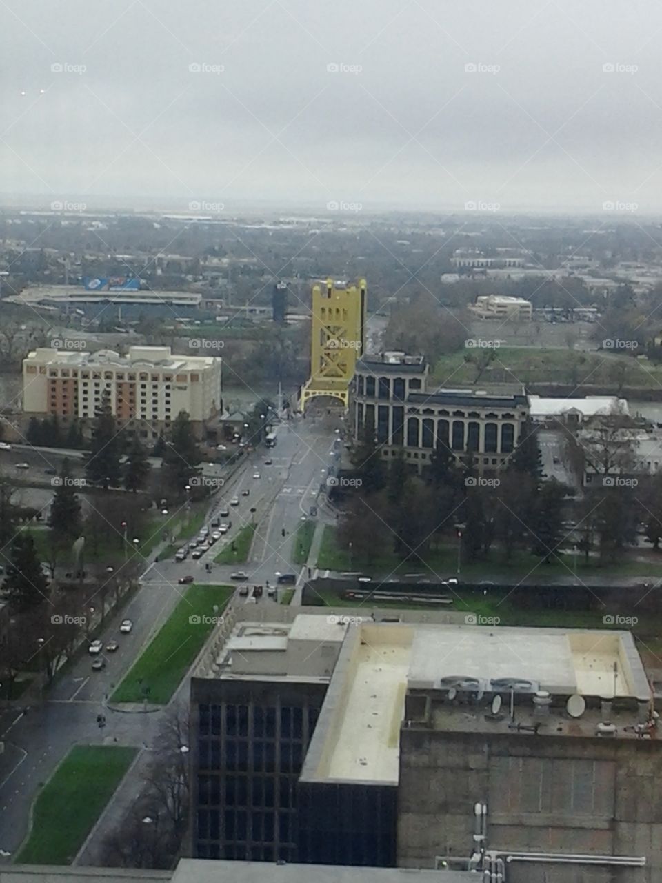 Capitol Street, in Sacramento California by mark sarden