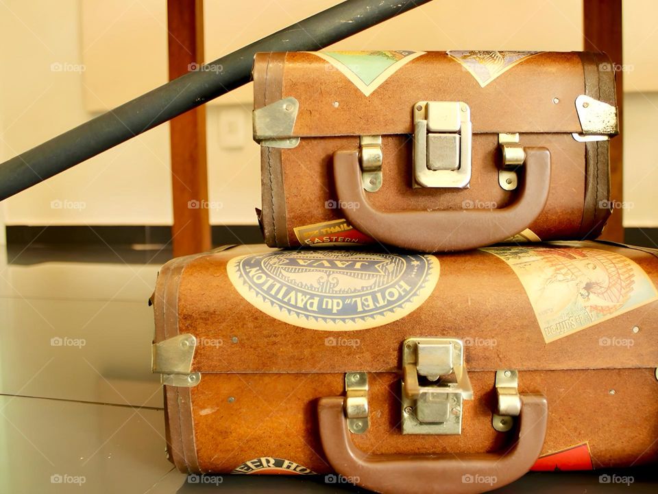 Vintage suitcases