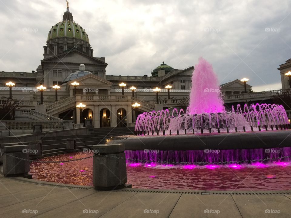 Capitol fountain 