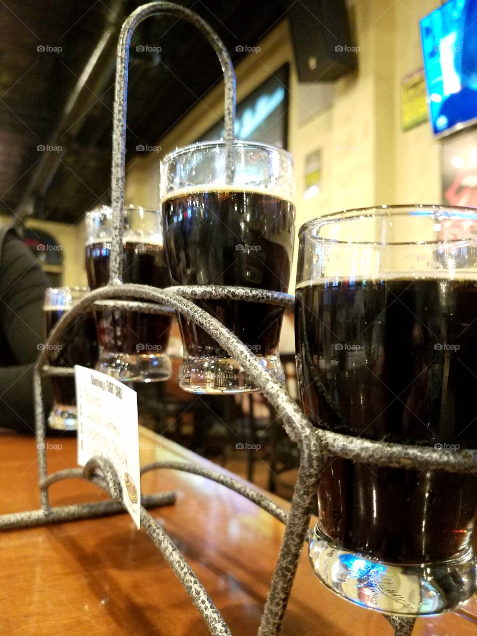 The beer flight, one taste test at a time