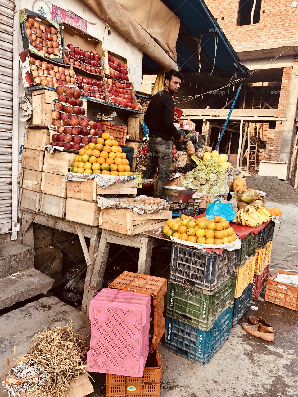 Street Fruit and Veggie Vendors 