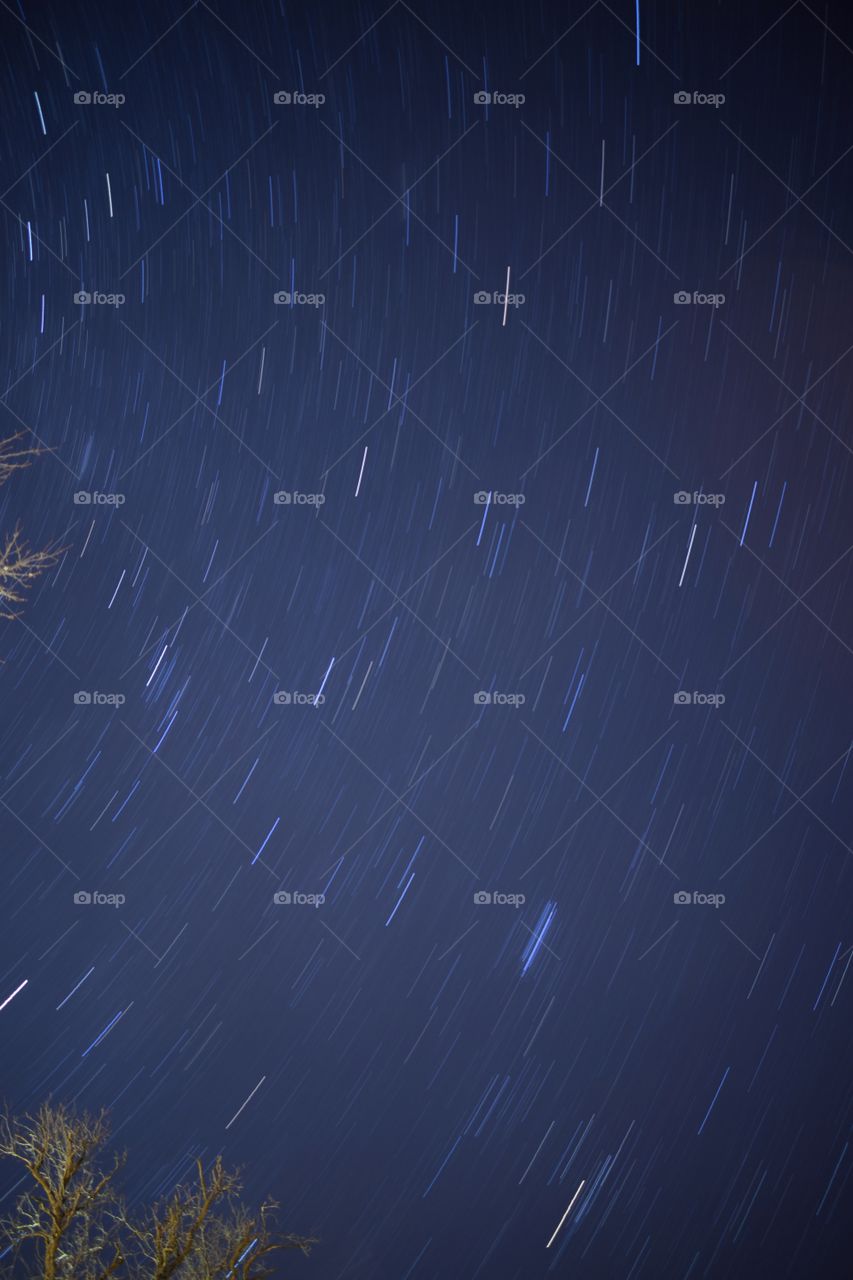star trails