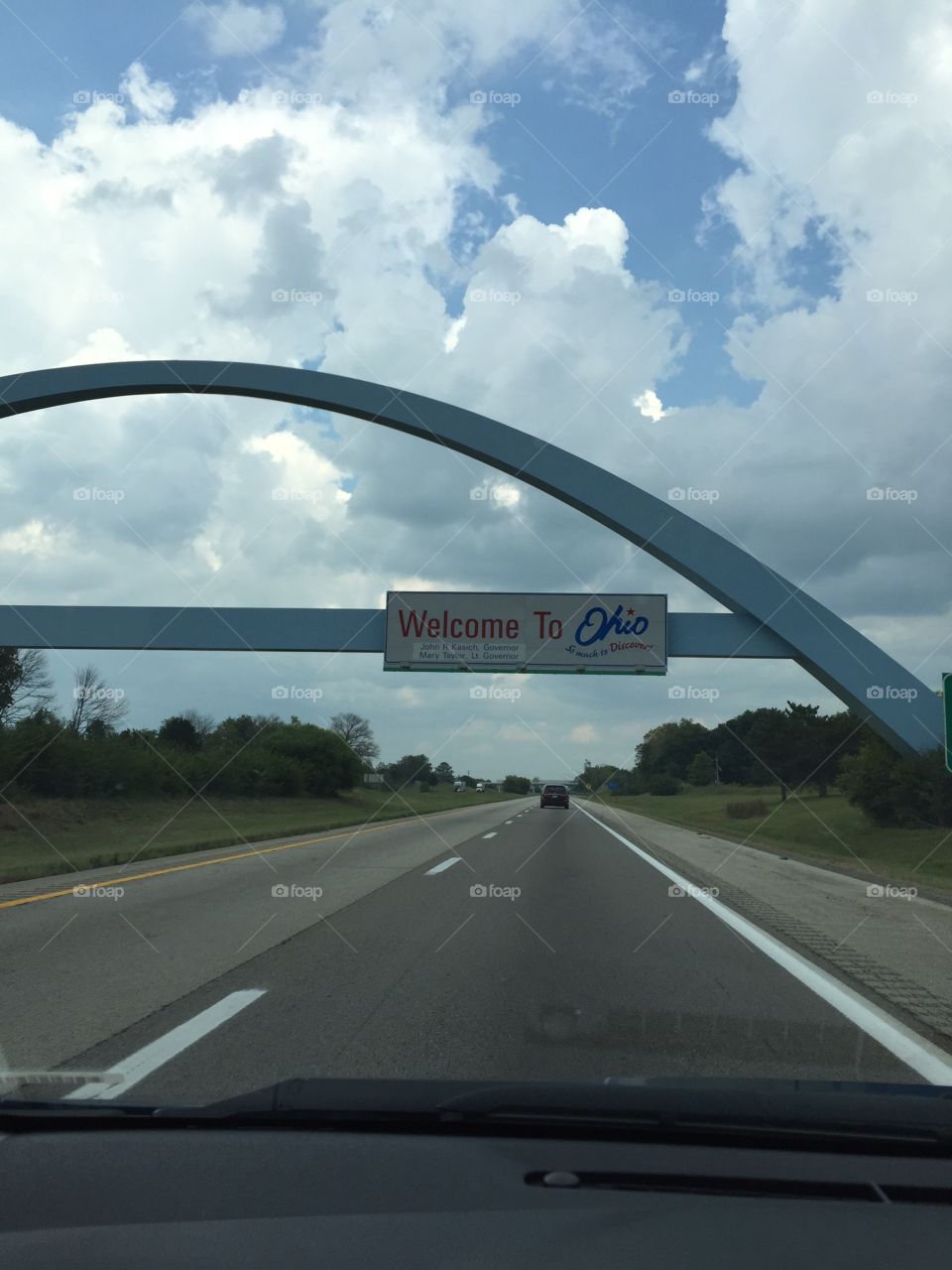 Driving through Ohio 