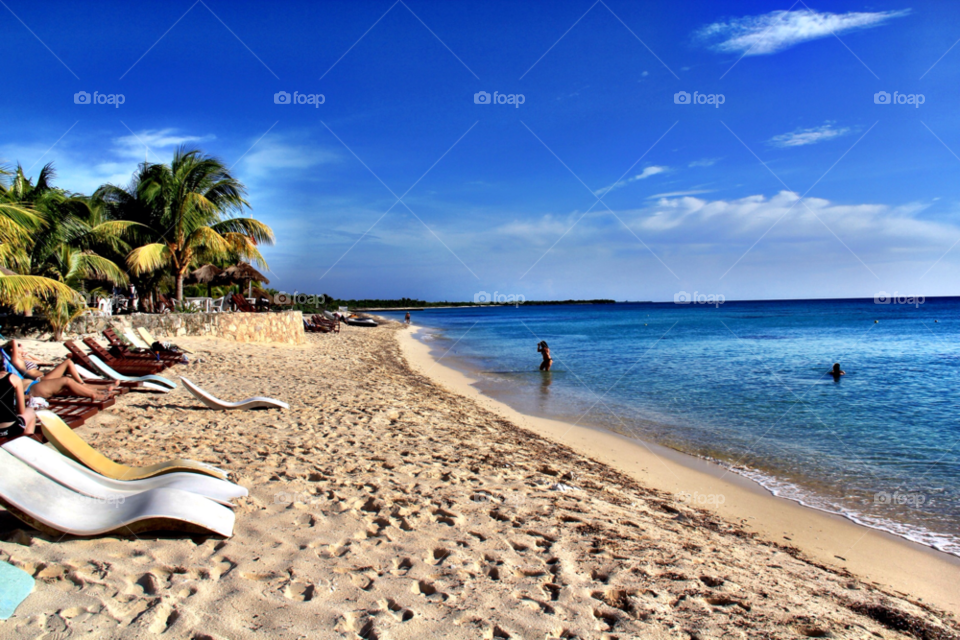 cozumel beach blue travel by habitatweston