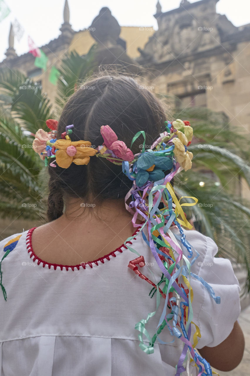 Paper Flower Crown