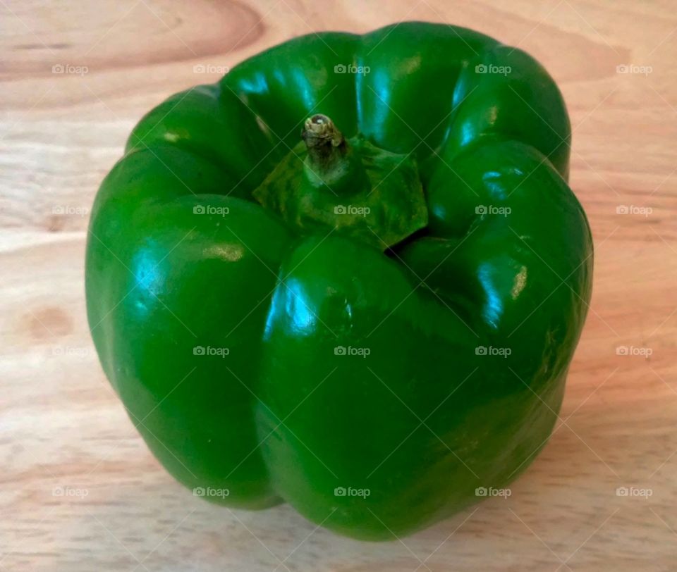 A large green pepper
