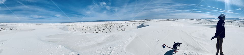 White Sands in New Mexico 