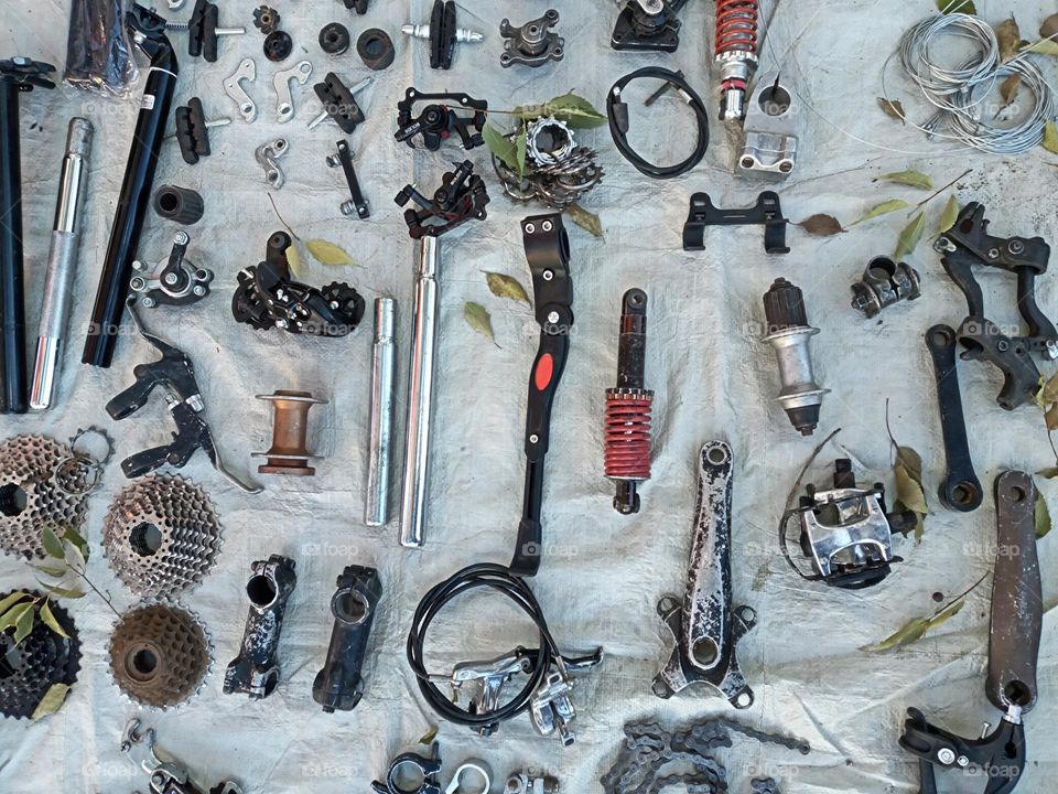 Spare part for bicycles