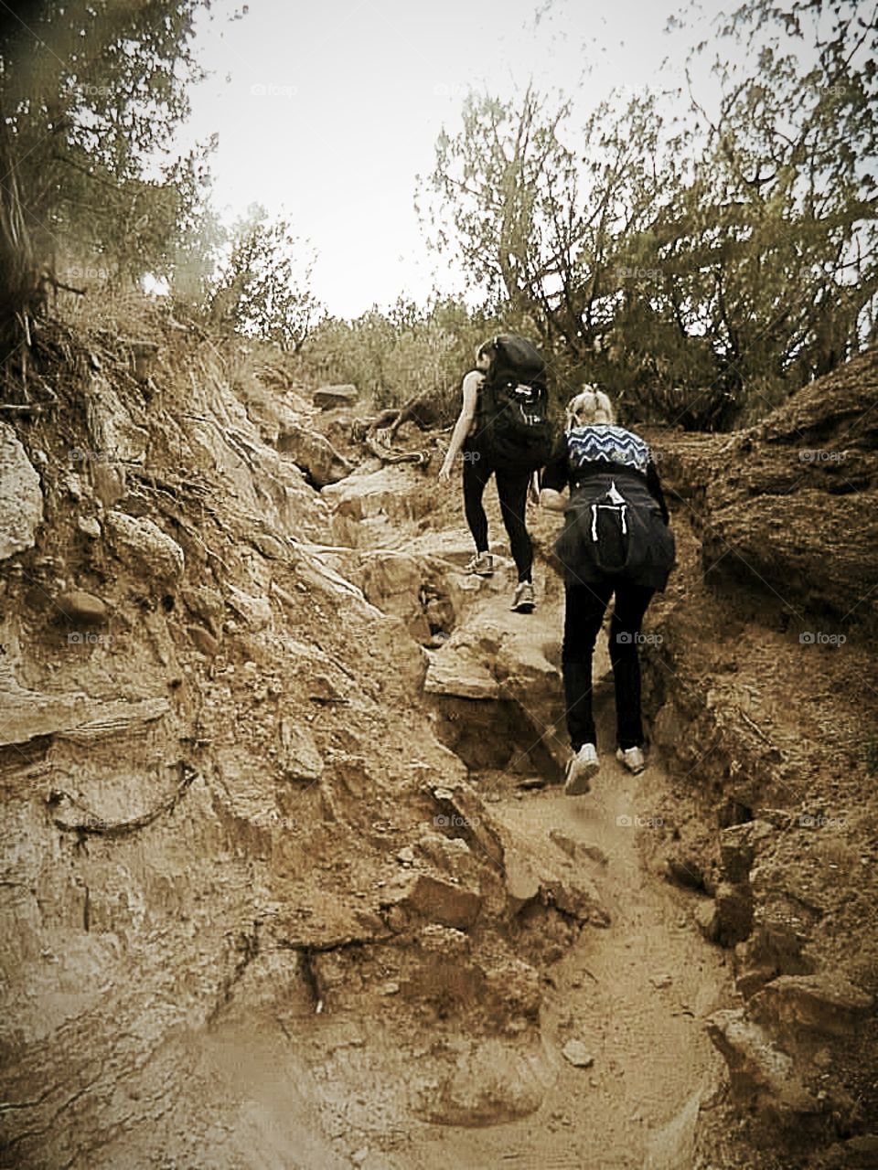 Hiking in the Canyon