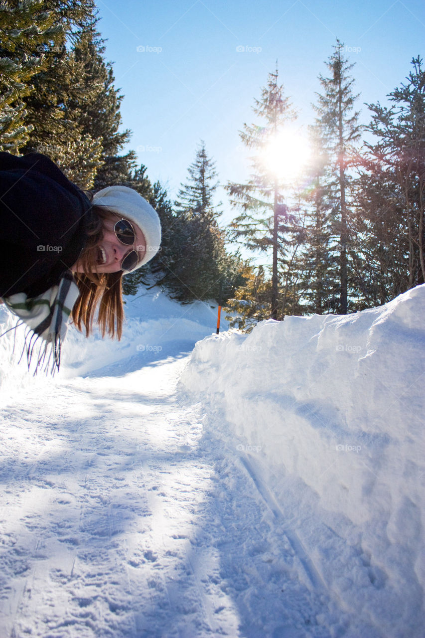 Having fun in the German alps 