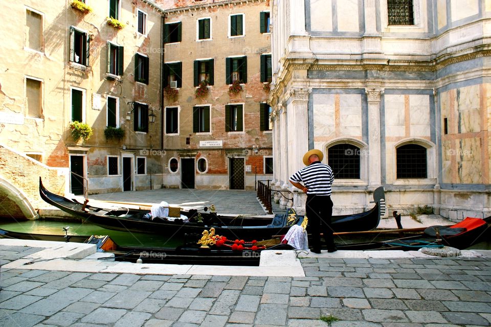 Gondoliere, Venezia