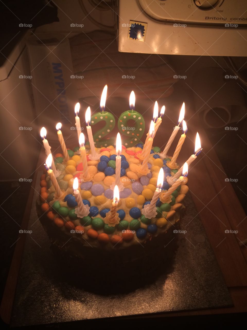 Birthday cake for 29 year old