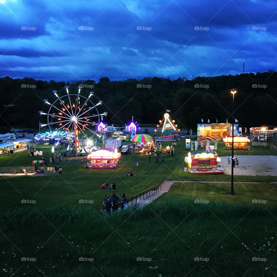 Small town carnival 