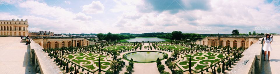 Panorama from versailles